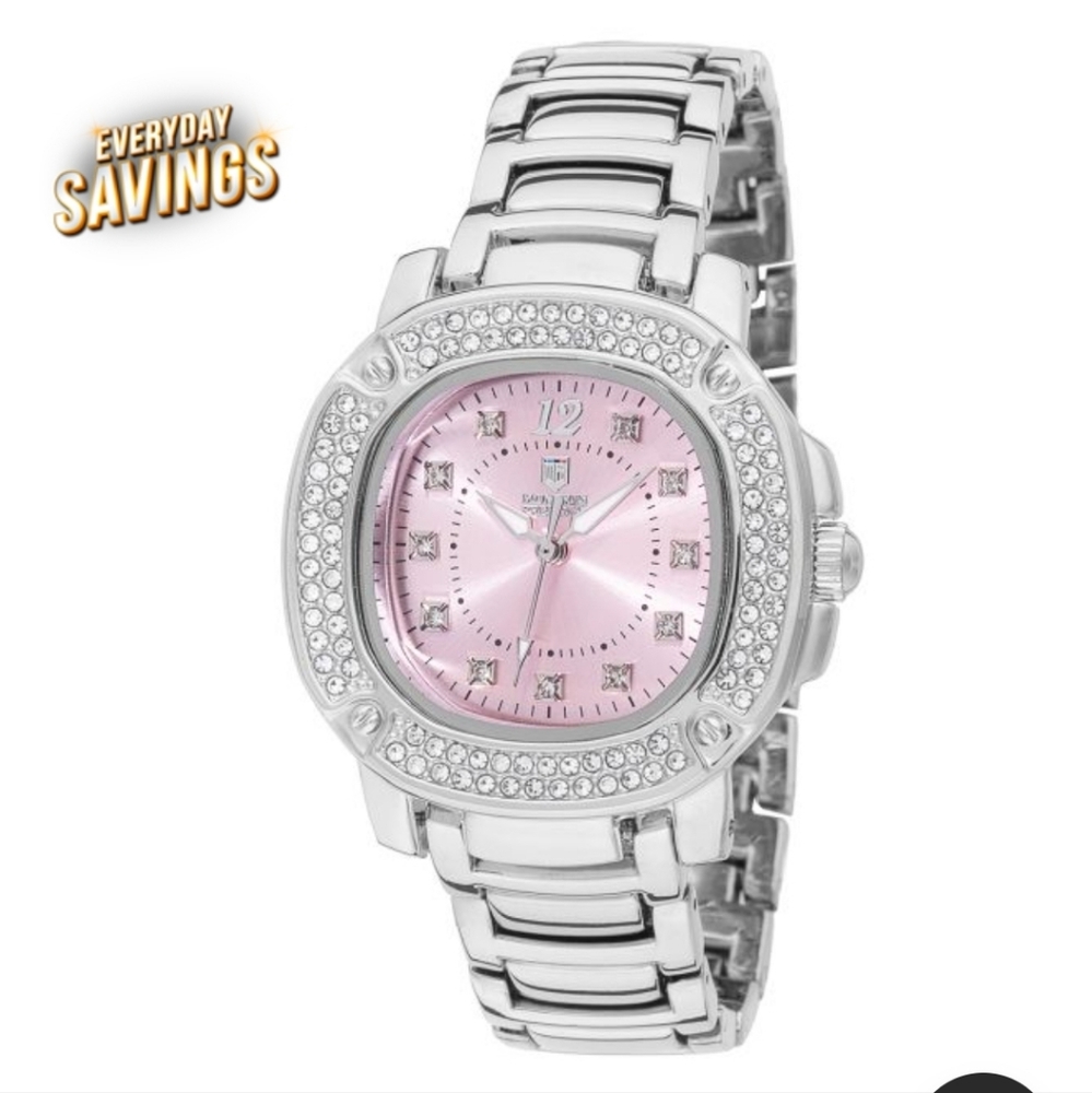 NEW NIB Montres Prestige X Invicta Women's Watch - 35mm, Steel (MPW-0191) Pink